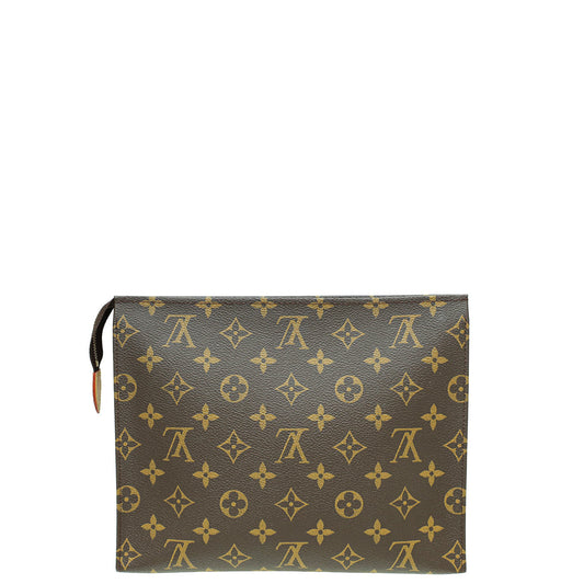 Louis Vuitton Brown Poche Toilette NM 26 Toiletry Bag