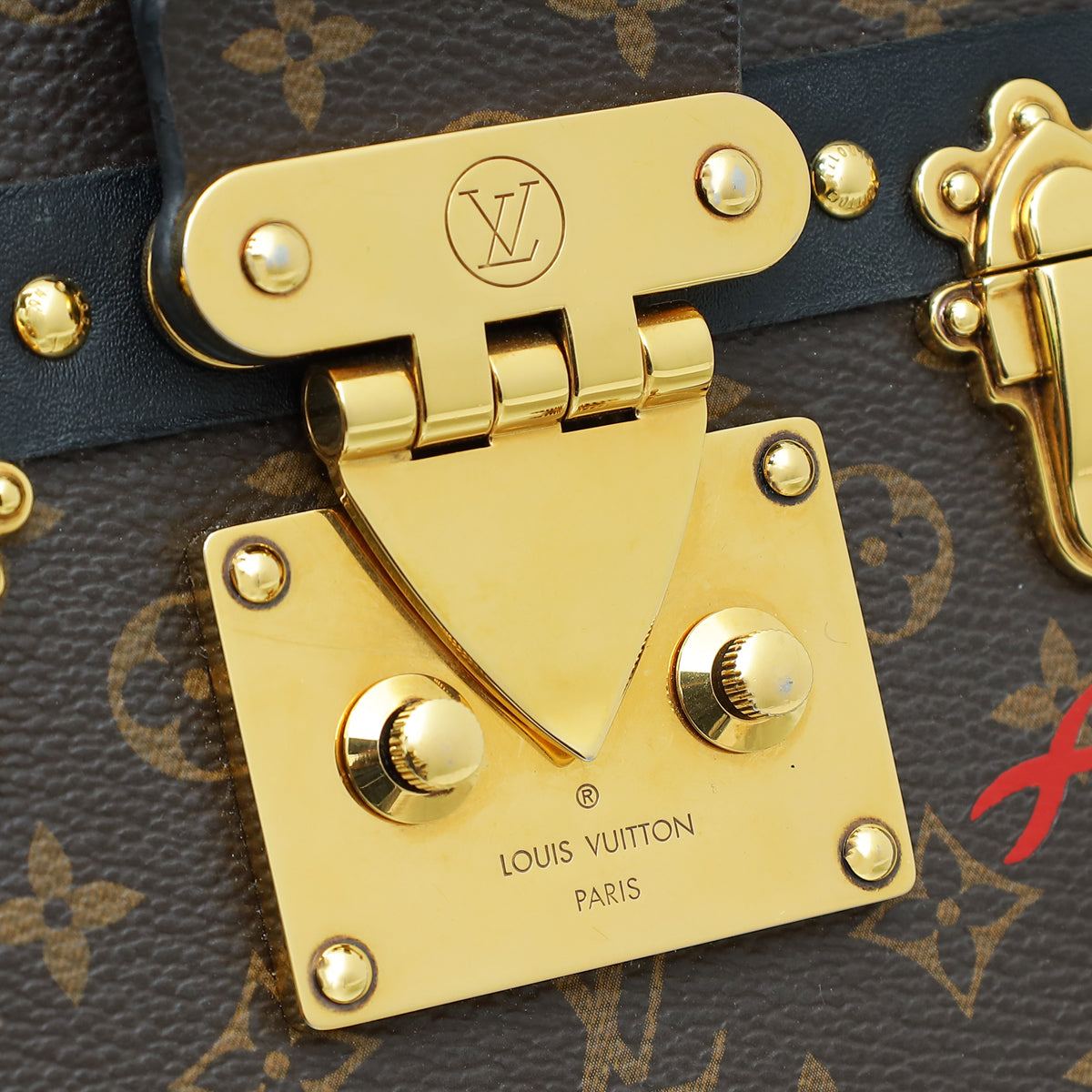 Louis Vuitton Monogram Petite Malle Bag