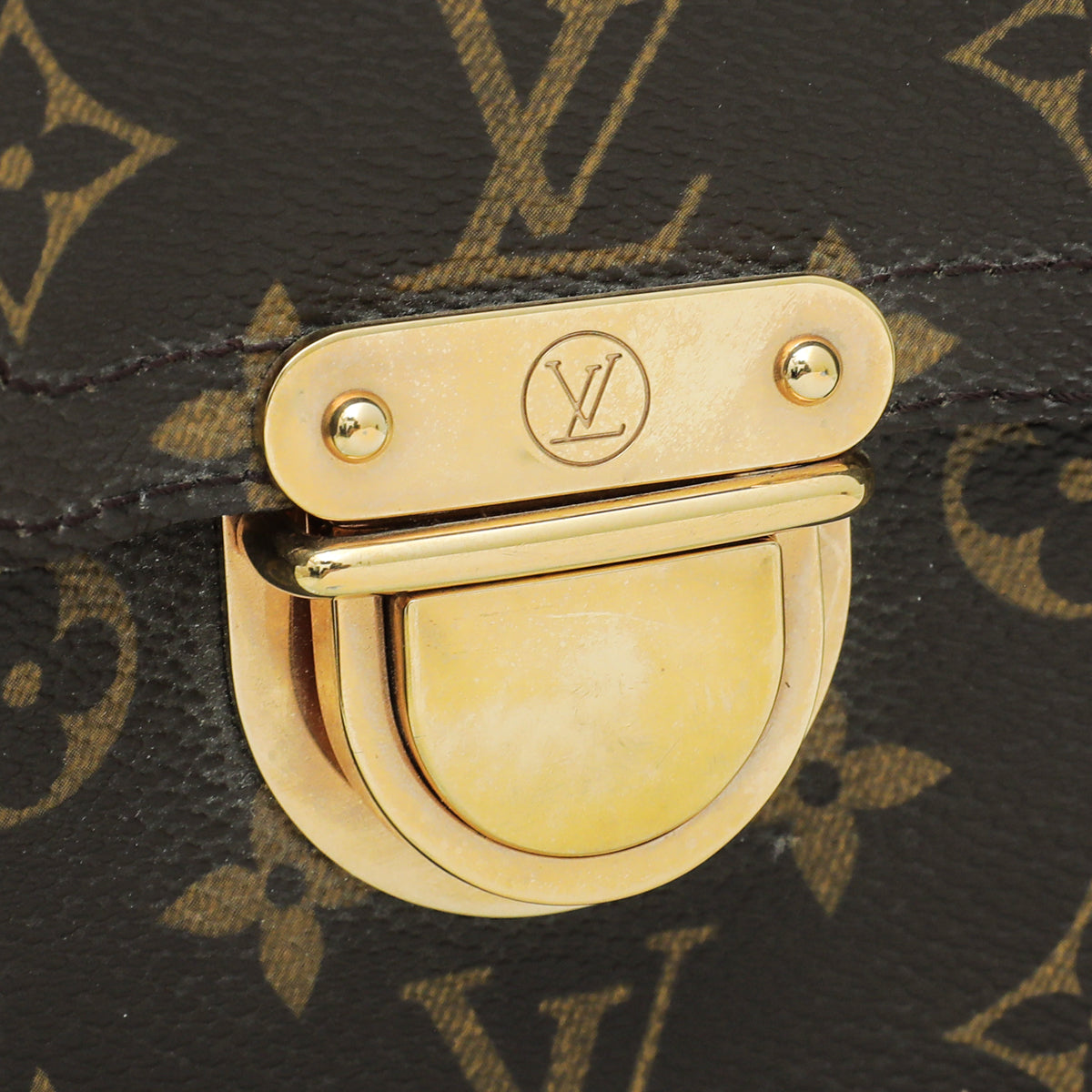 Louis Vuitton Brown Monogram Manhattan PM Bag