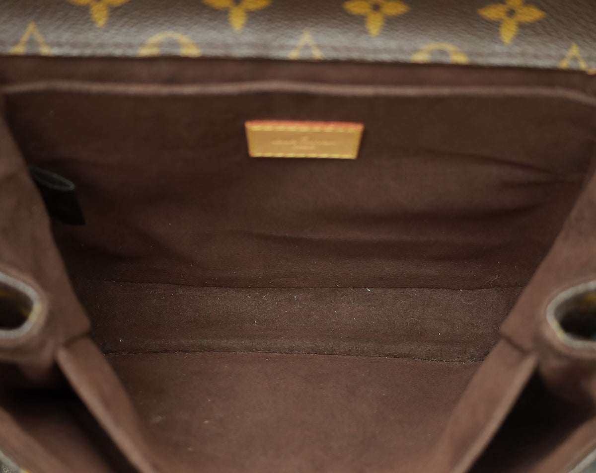 Louis Vuitton Brown Monogram Pochette Metis