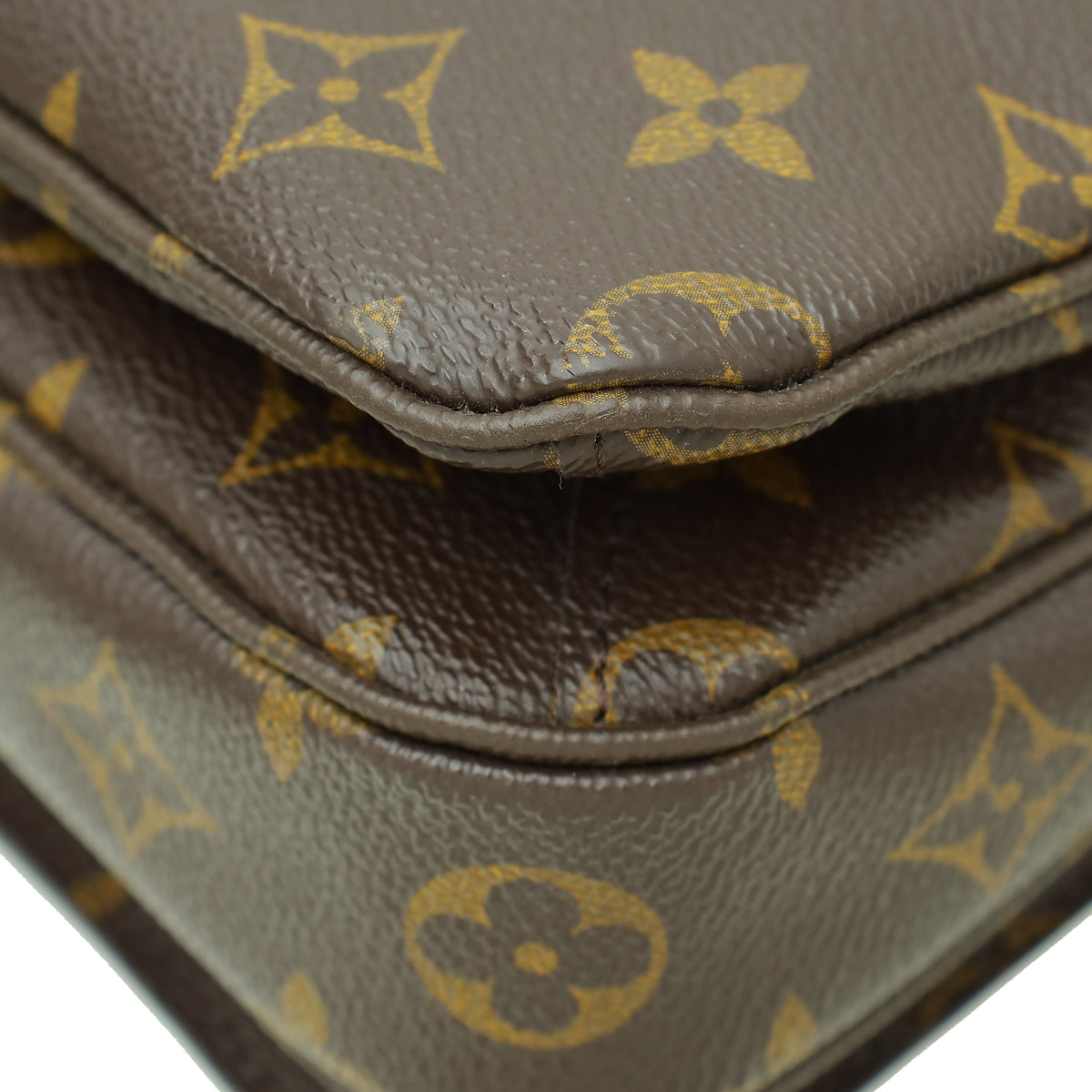 Louis Vuitton Brown Monogram Pochette Metis