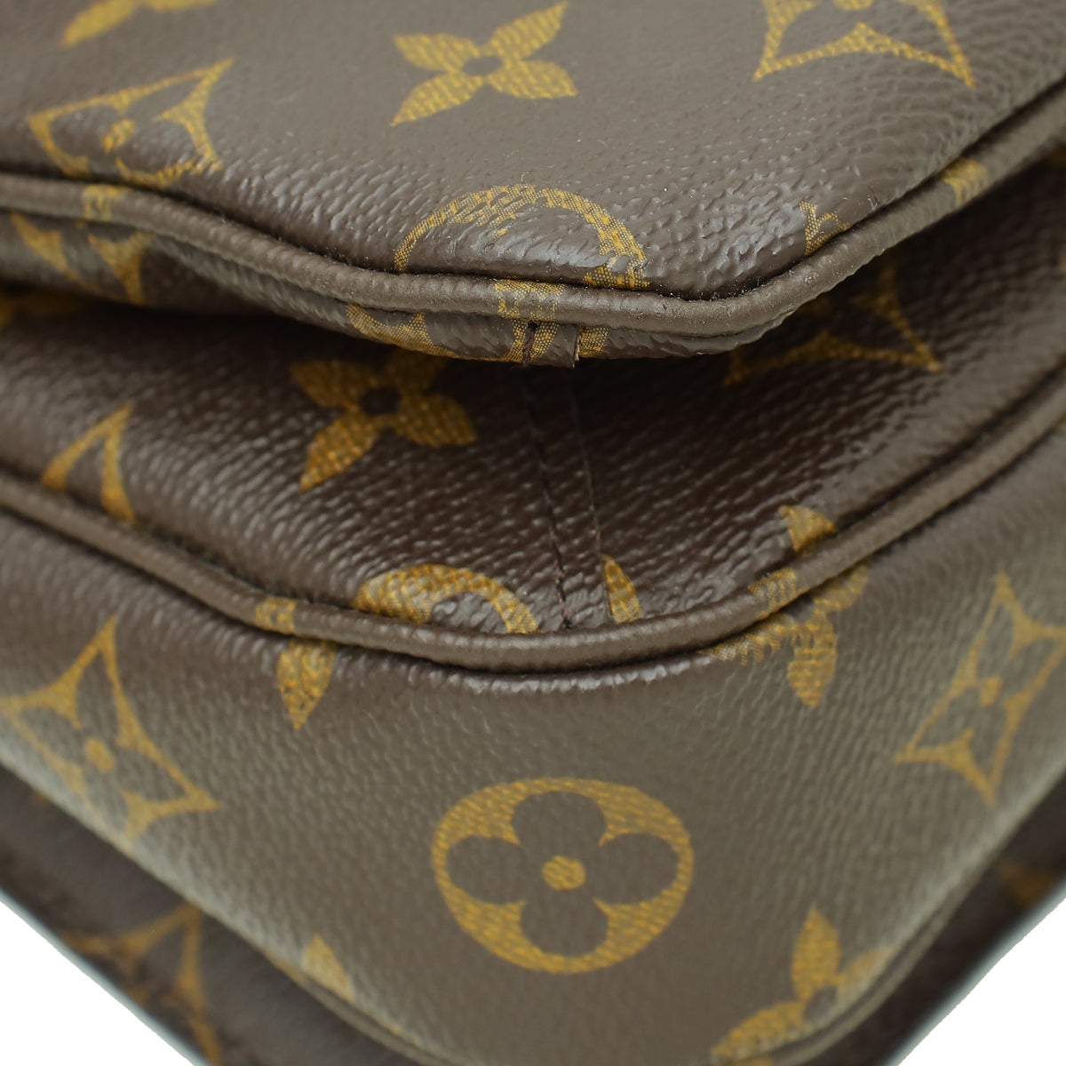 Louis Vuitton Brown Monogram Pochette Metis