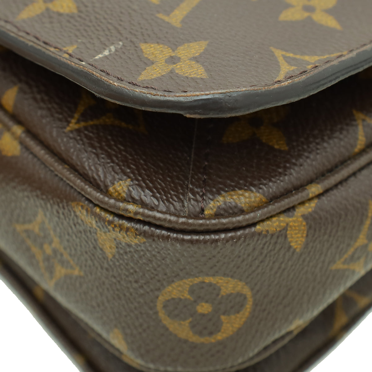 Louis Vuitton Brown Monogram Pochette Metis