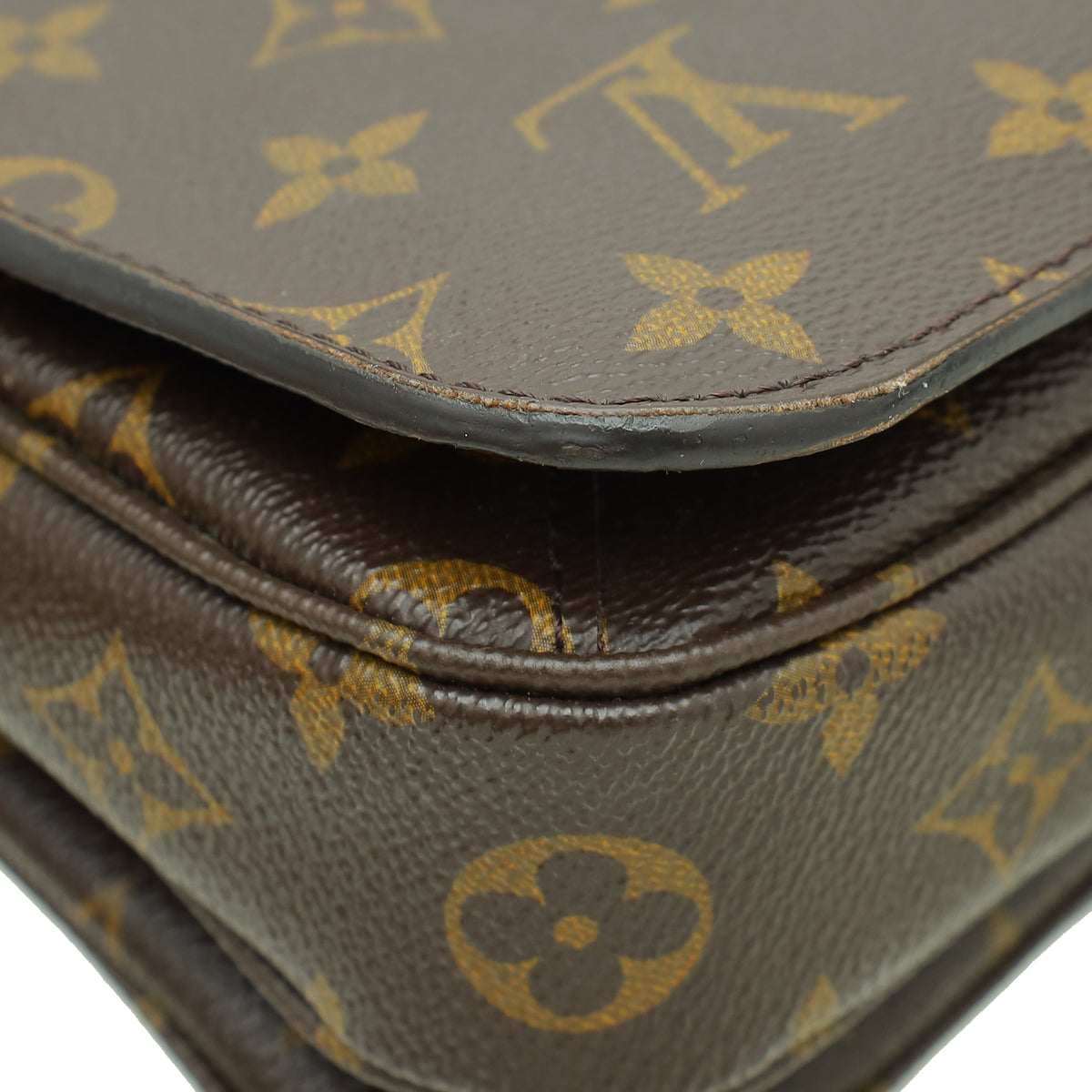 Louis Vuitton Brown Monogram Pochette Metis