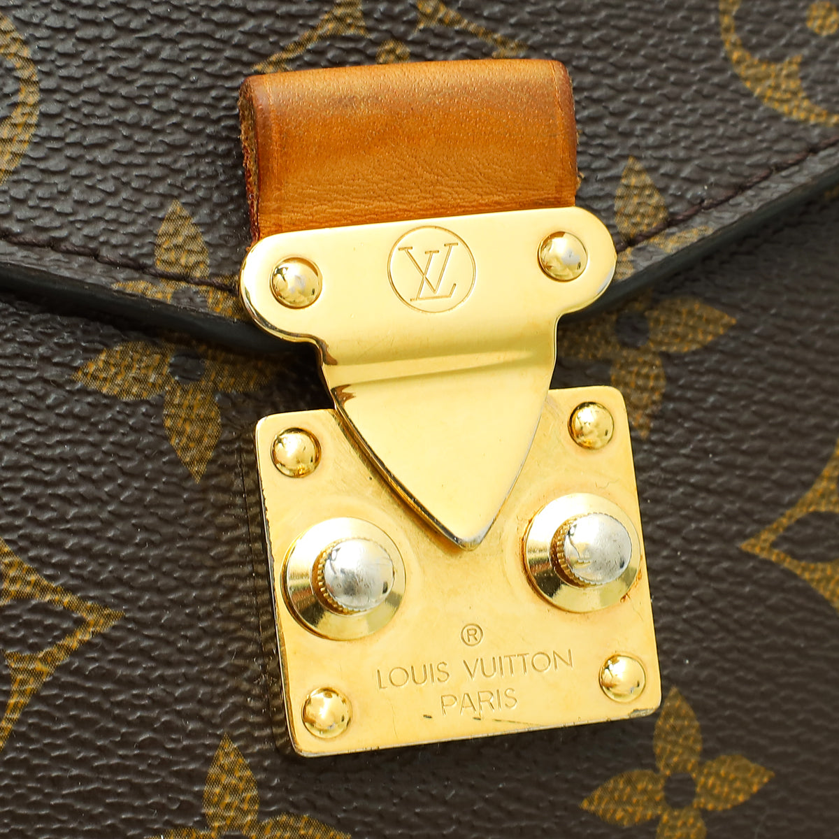 Louis Vuitton Brown Monogram Pochette Metis