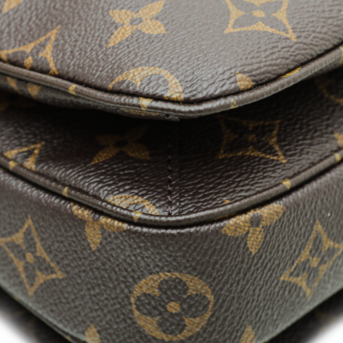 Louis Vuitton Brown Monogram Pochette Metis Bag