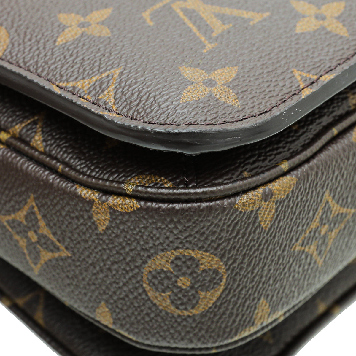 Louis Vuitton Brown Monogram Pochette Metis Bag