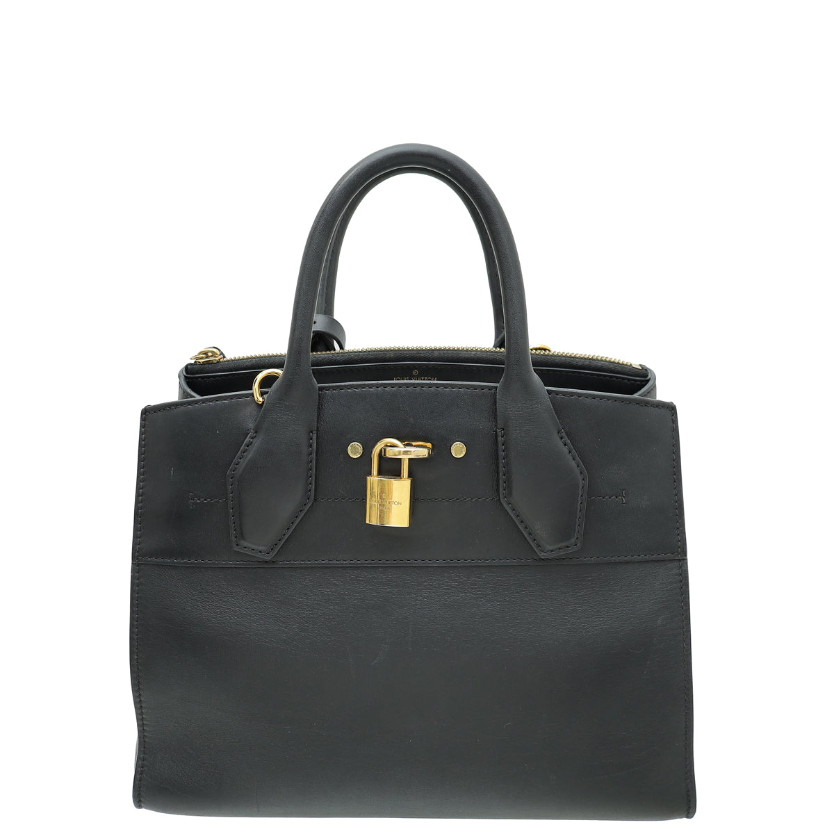 Louis Vuitton Black City Steamer PM Bag