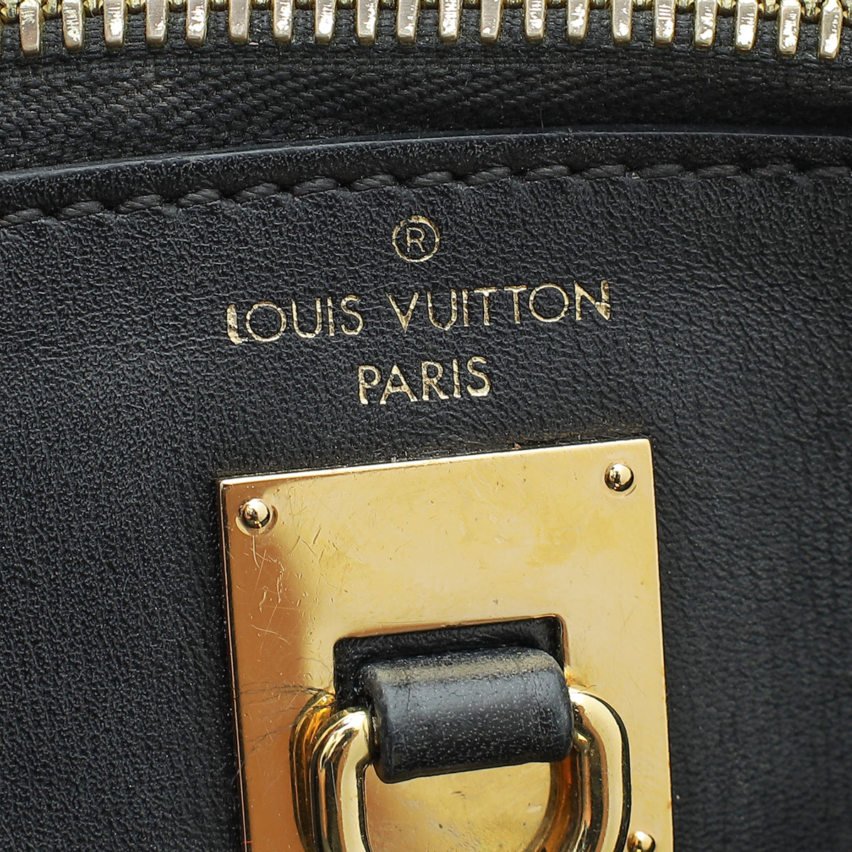 Louis Vuitton Black City Steamer PM Bag