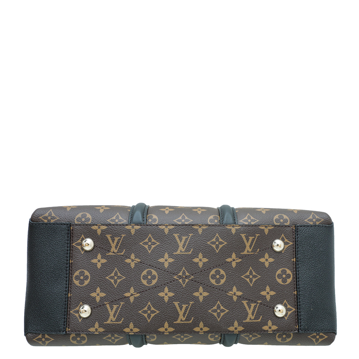 Louis Vuitton Black Monogram Soufflot MM Bag