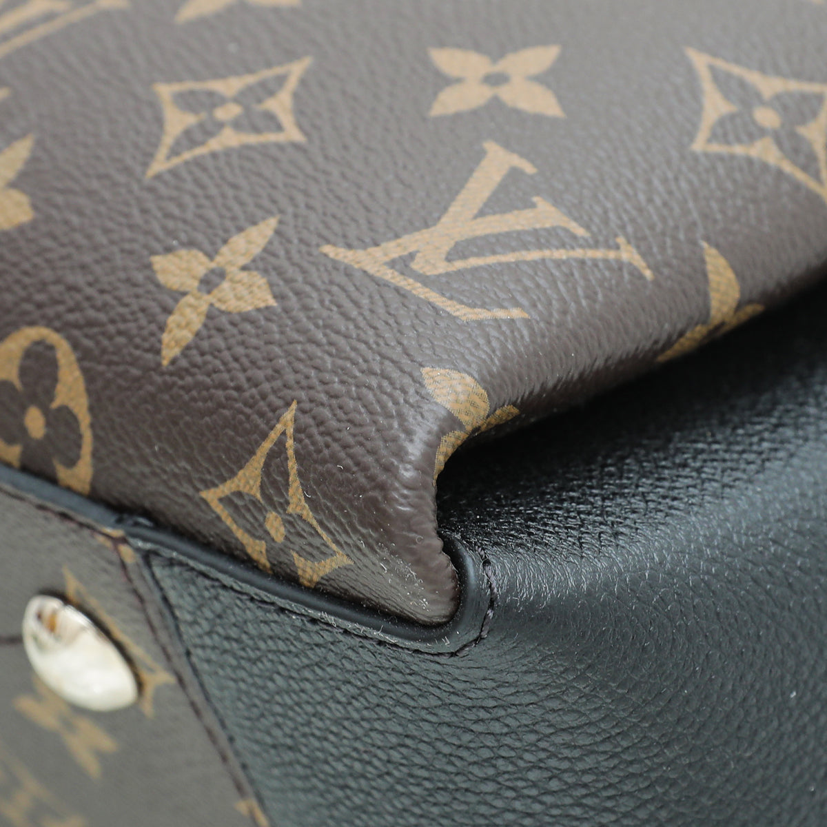 Louis Vuitton Black Monogram Soufflot MM Bag