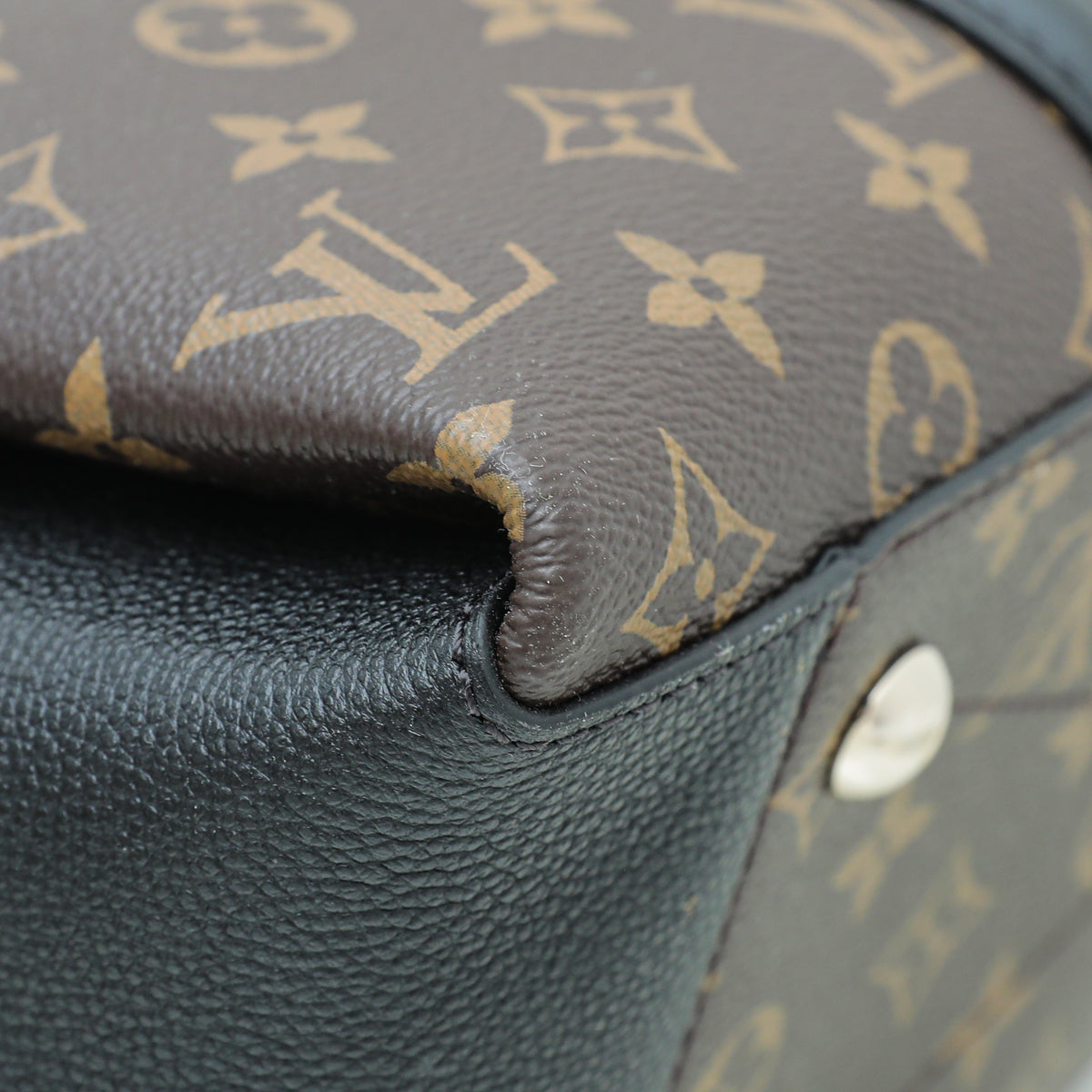 Louis Vuitton Black Monogram Soufflot MM Bag