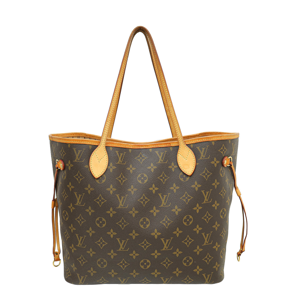 Louis Vuitton Brown Monogram Neverfull MM Bag