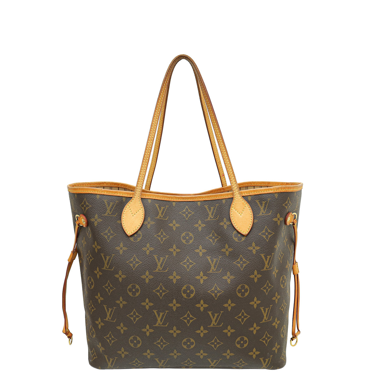 Louis Vuitton Brown Monogram Neverfull MM Bag