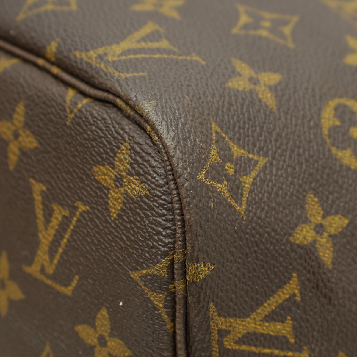 Louis Vuitton Brown Monogram Neverfull MM Bag