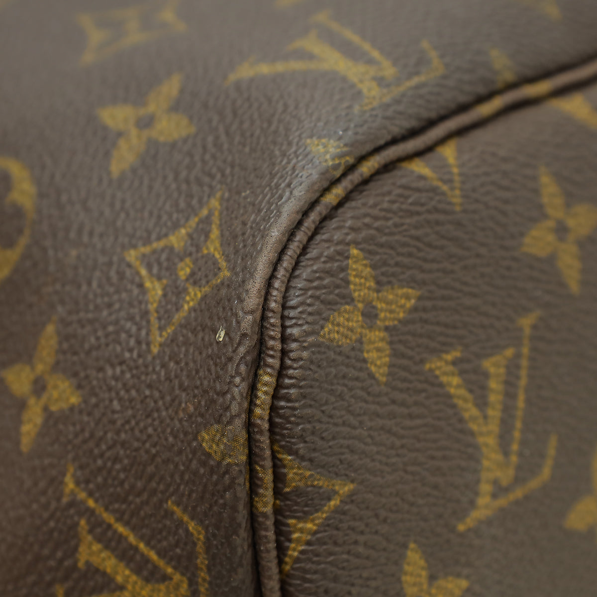 Louis Vuitton Brown Monogram Neverfull MM Bag