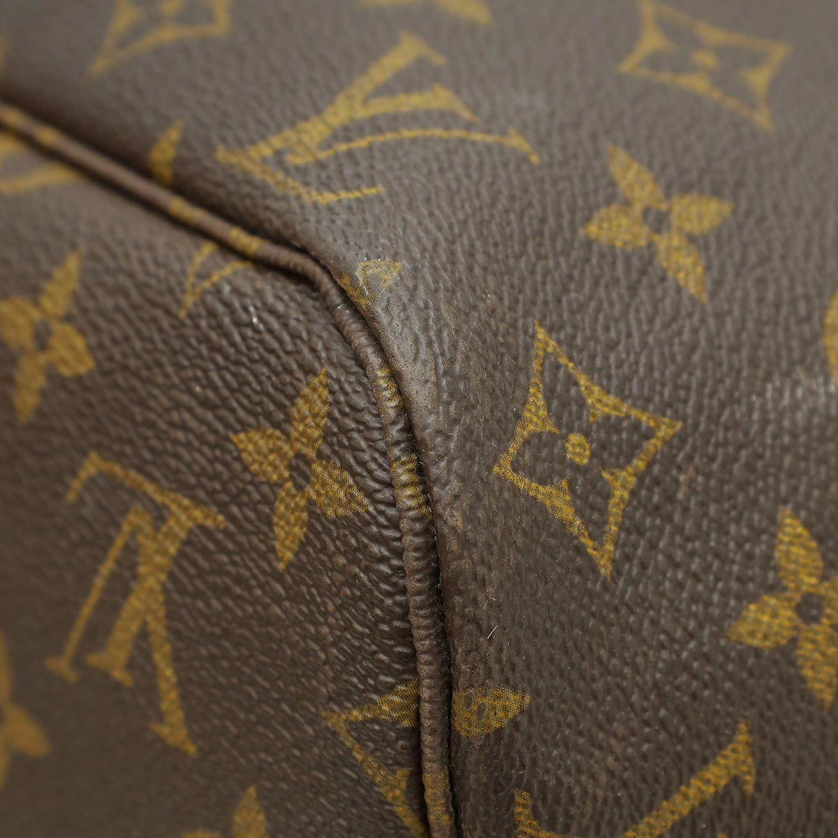 Louis Vuitton Brown Monogram Neverfull MM Bag