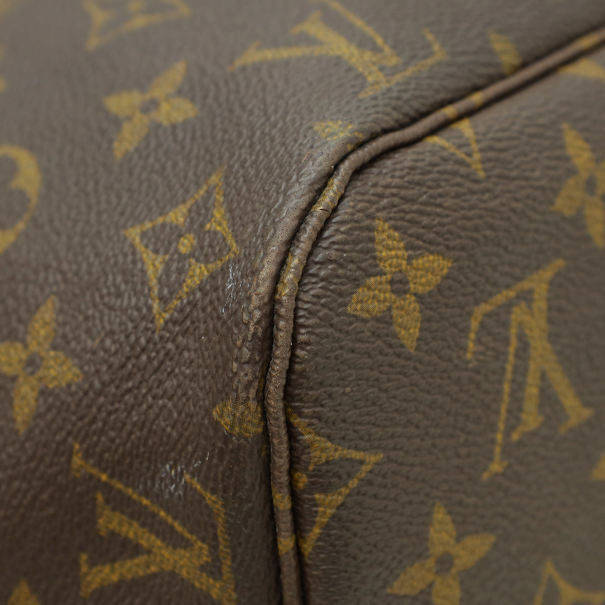 Louis Vuitton Brown Monogram Neverfull MM Bag