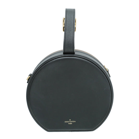 Loui Vuitton Monogram Black Petite Boite Chapeau Bag