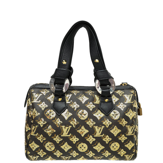 Louis Vuitton Tricolor Ltd.Ed. Monogram Eclipse Speedy 28 Bag