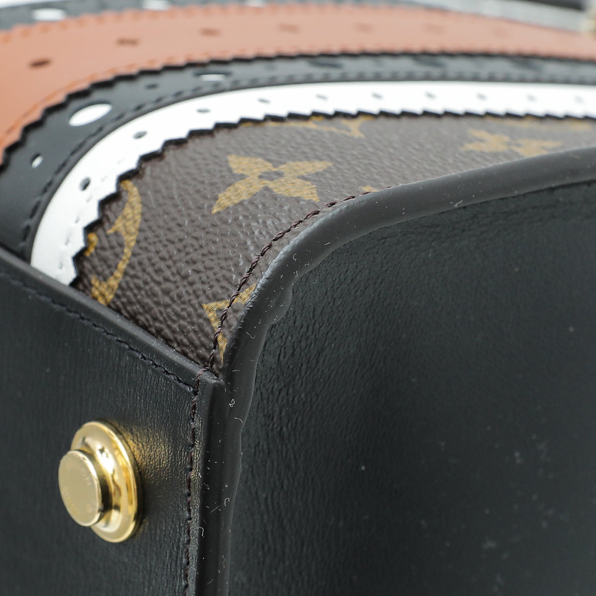 Louis Vuitton Brogue Monogram City Steamer MM Bag