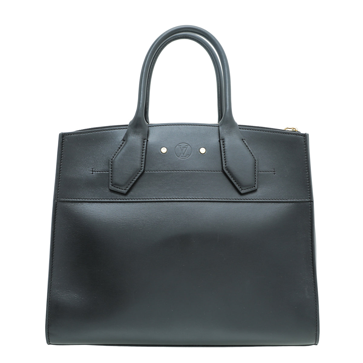 Louis Vuitton Black City Steamer MM Bag