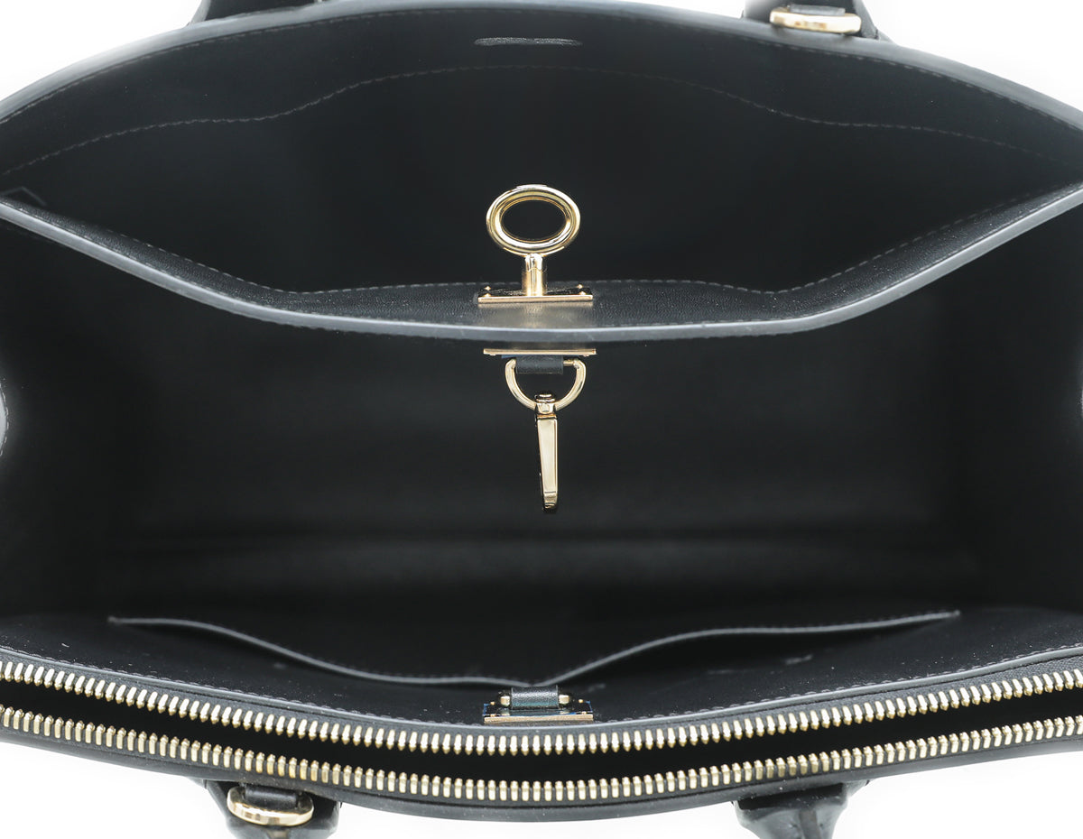 Louis Vuitton Black City Steamer MM Bag