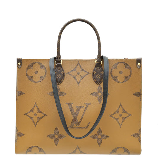 Louis Vuitton Bicolor Monogram Reverse Onthego GM Bag