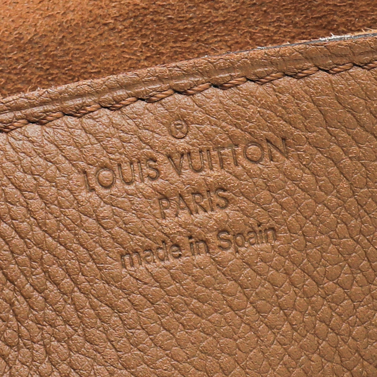 Louis Vuitton Brown Pallas Chain Bag