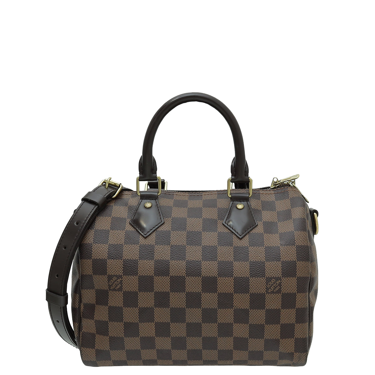 Louis Vuitton Ebene Speedy Bandouliere 25 Bag