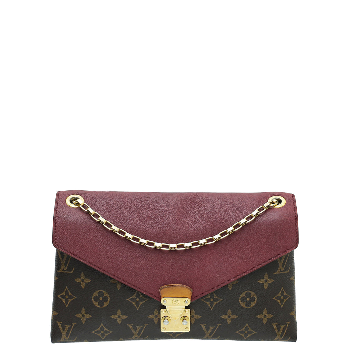 Louis Vuitton Bicolor Monogram Pallas Chain Bag