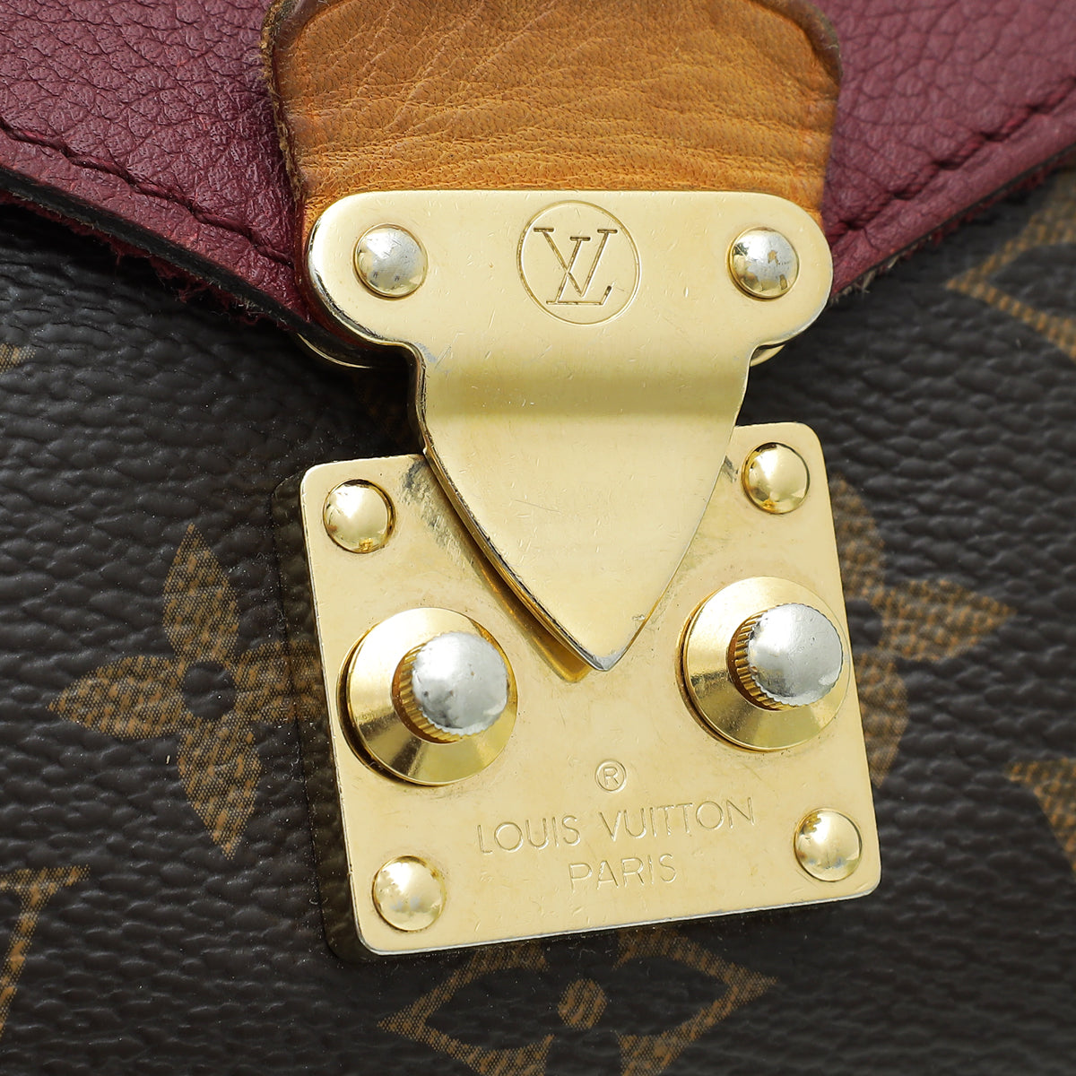 Louis Vuitton Bicolor Monogram Pallas Chain Bag