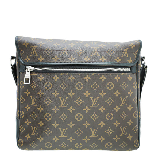 Louis Vuitton Monogram Macassar Bass GM Messenger Bag w/ ZK Initials