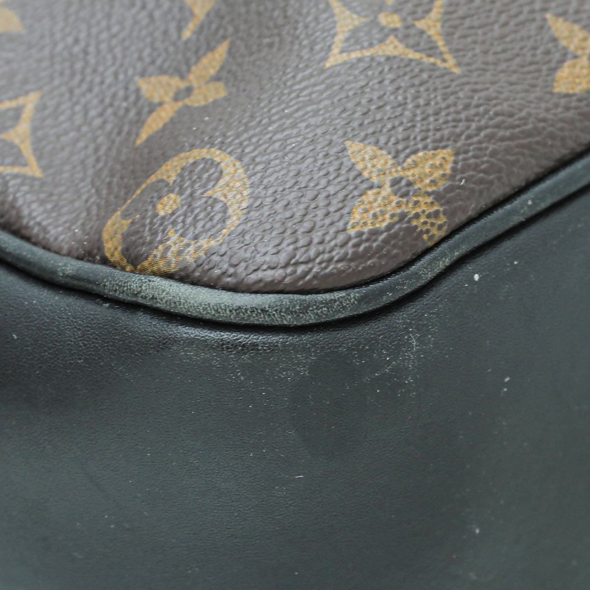 Louis Vuitton Monogram Macassar Bass GM Messenger Bag w/ ZK Initials