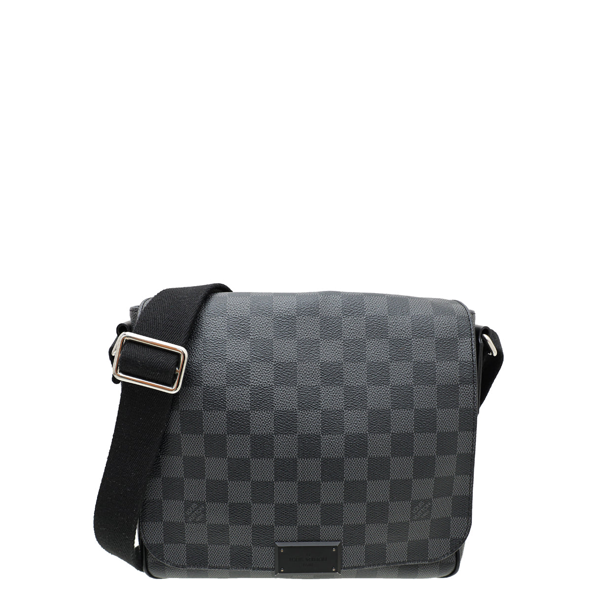 Louis Vuitton Bicolor Graphite District PM Messenger Bag