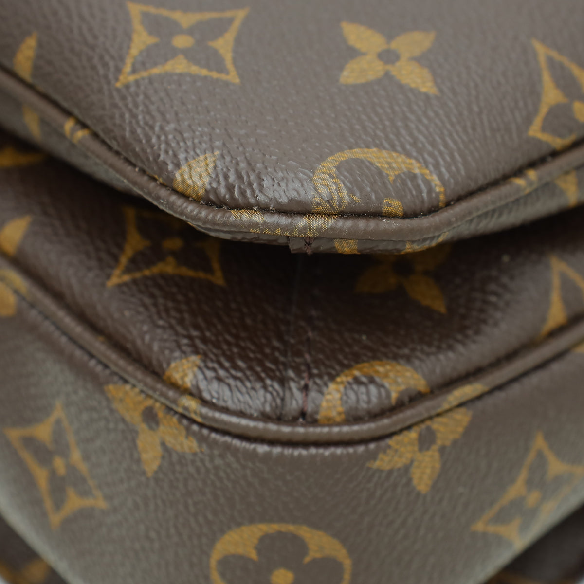 Louis Vuitton Brown Monogram Pochette Metis Bag