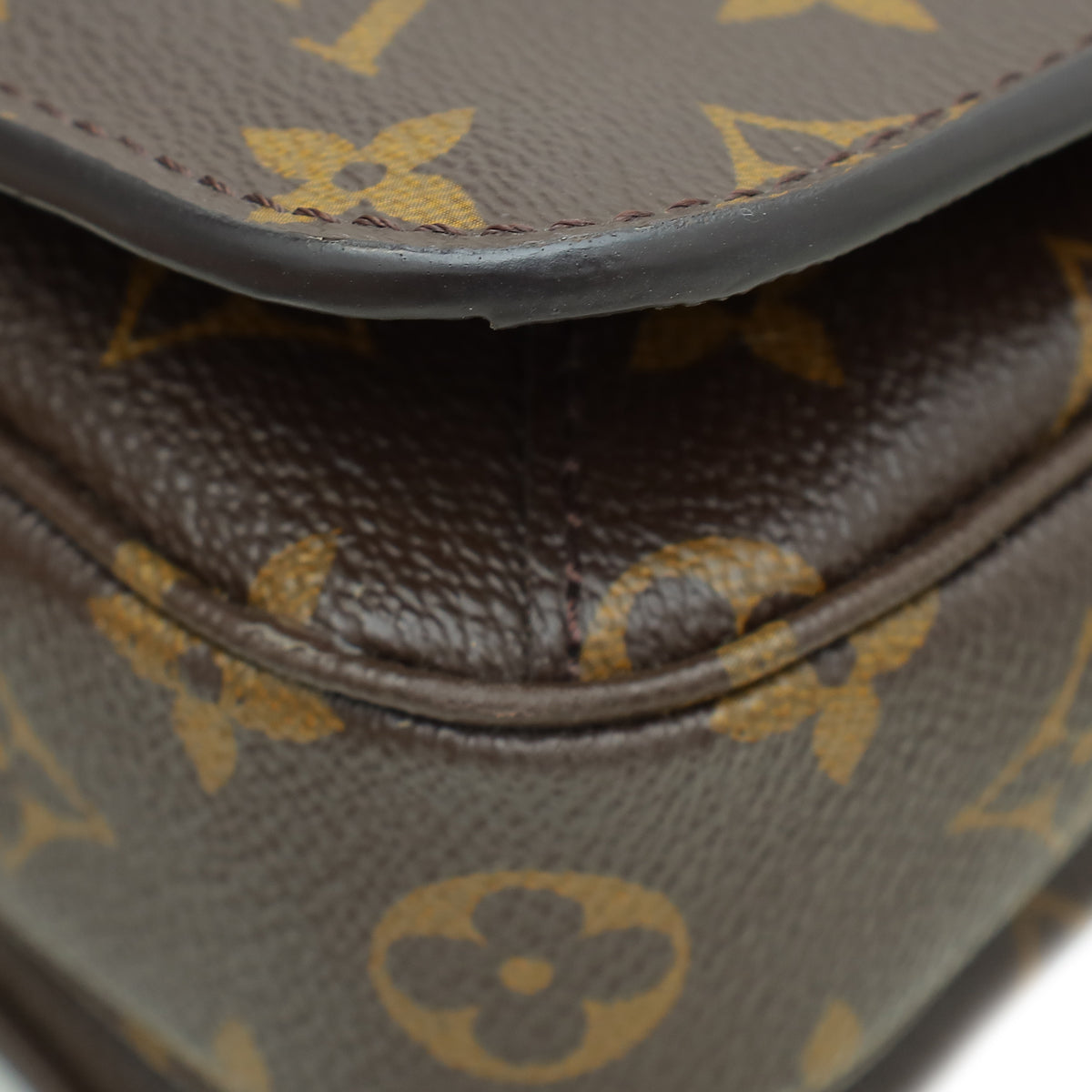 Louis Vuitton Brown Monogram Pochette Metis Bag