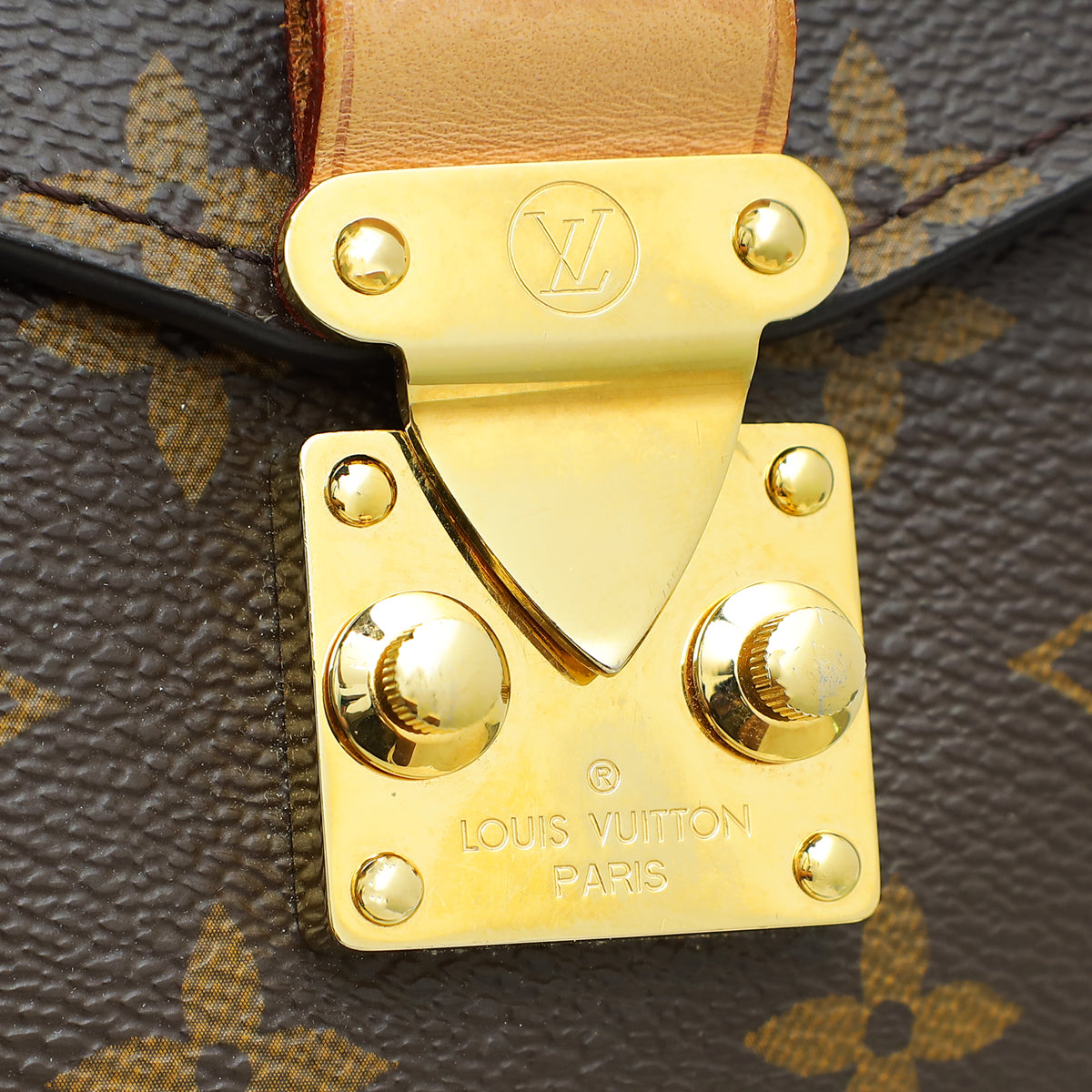 Louis Vuitton Brown Monogram Pochette Metis Bag