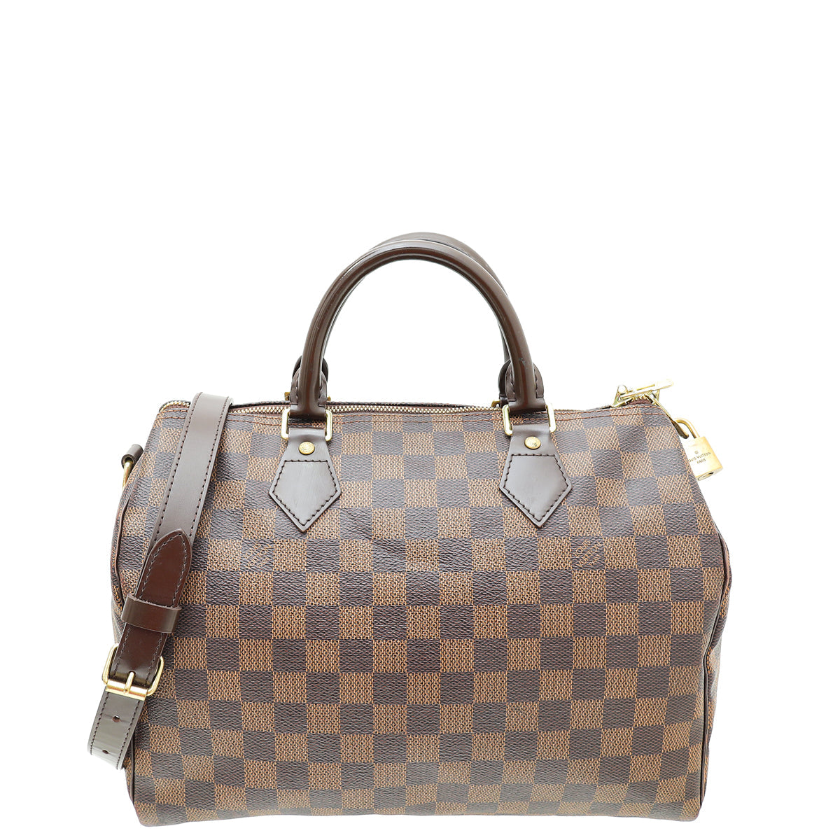 Louis Vuitton Ebene Speedy Bandouliere 30 Bag