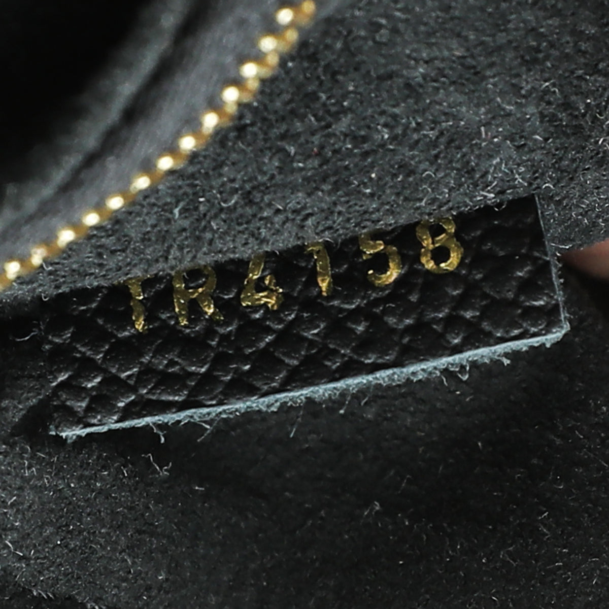 Louis Vuitton Black Monogram Empreinte Vavin MM Bag