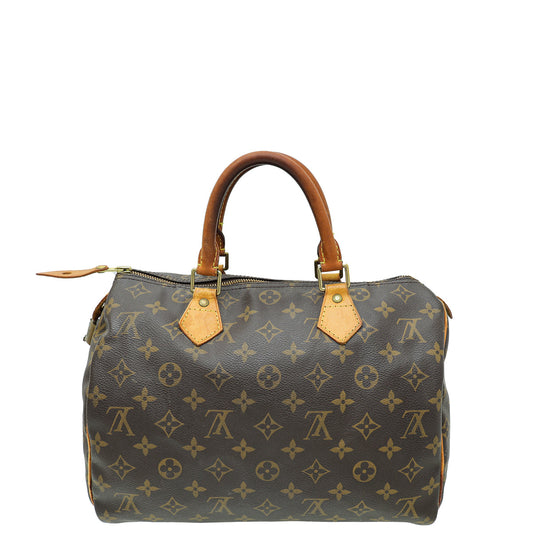 Louis Vuitton Monogram Speedy 30 Bag