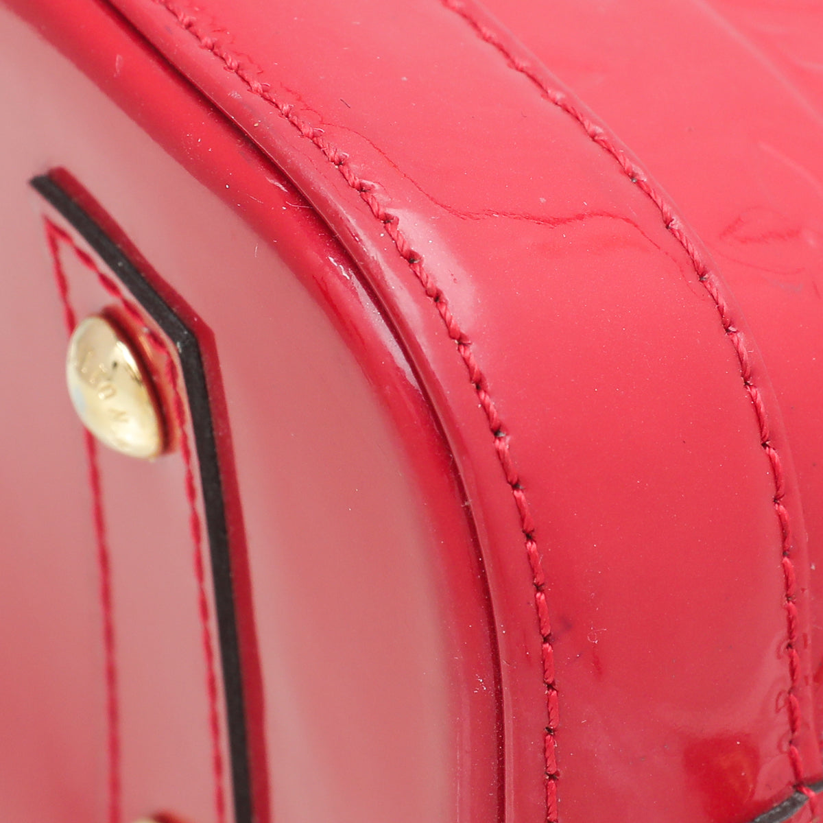 Louis Vuitton Cerise Monogram Vernis Alma BB Bag