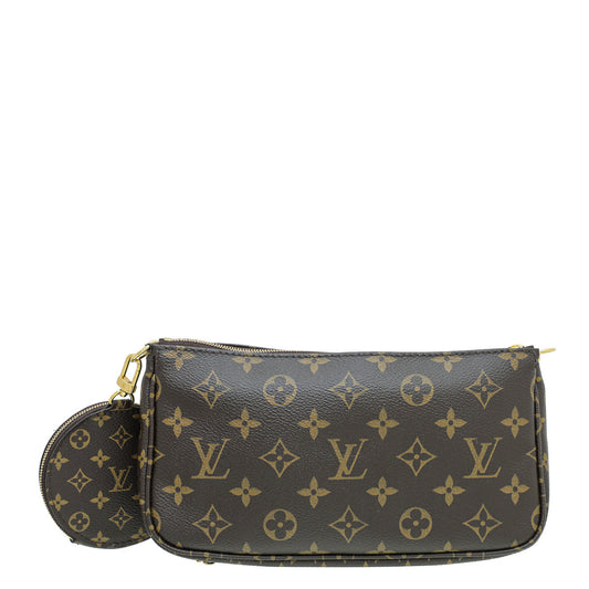 Louis Vuitton Khaki Monogram Multi Pochette Accessories Bag