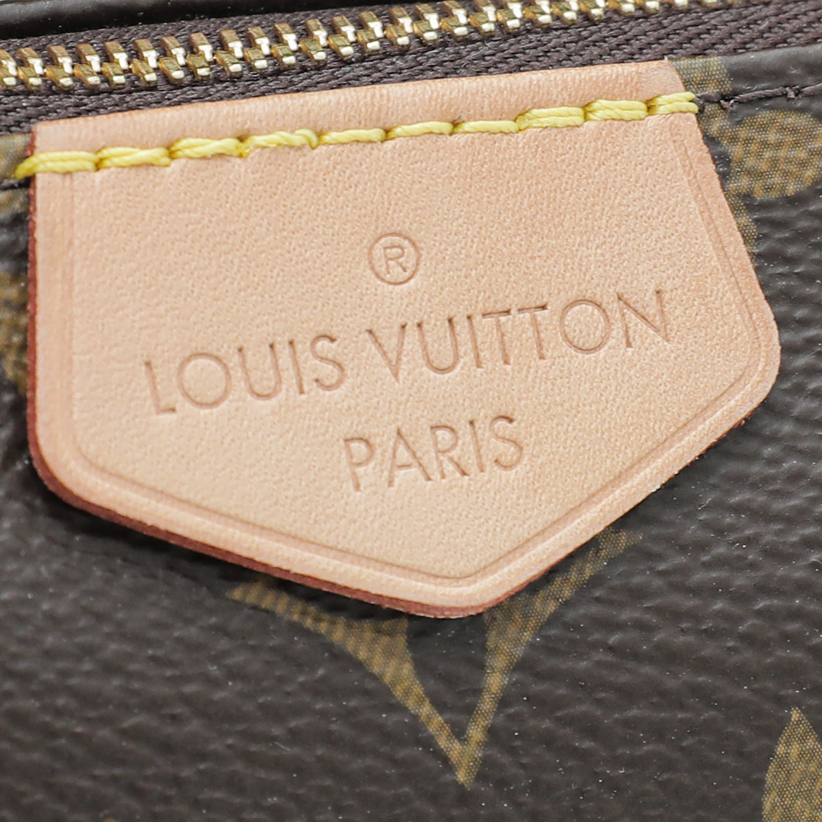 Louis Vuitton Khaki Monogram Multi Pochette Accessories Bag