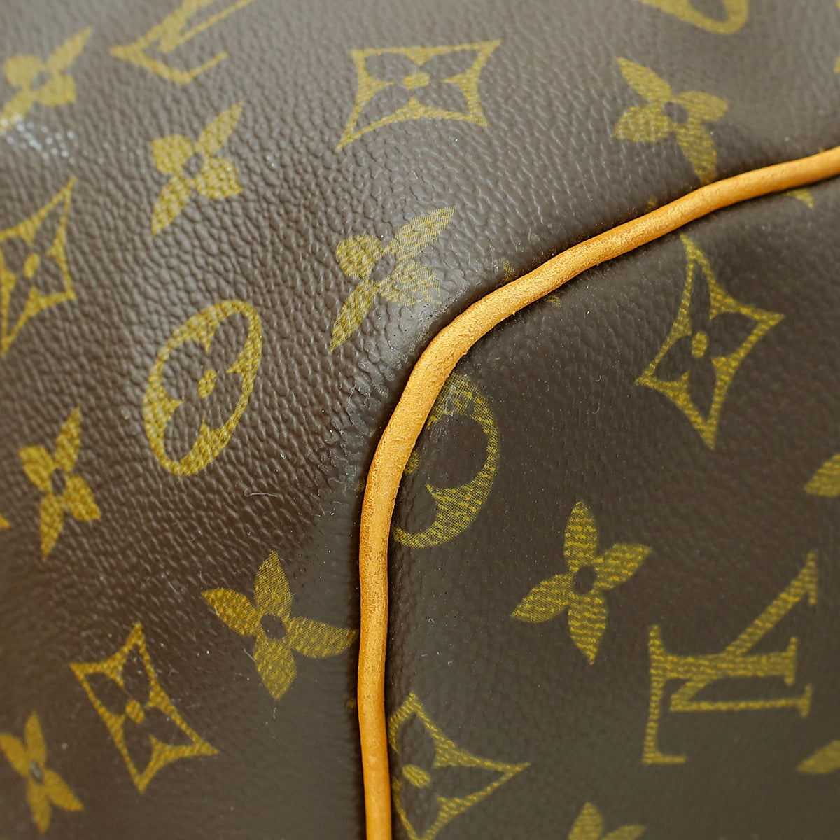 Louis Vuitton Brown Monogram Keepall Bandouliere 60 Bag