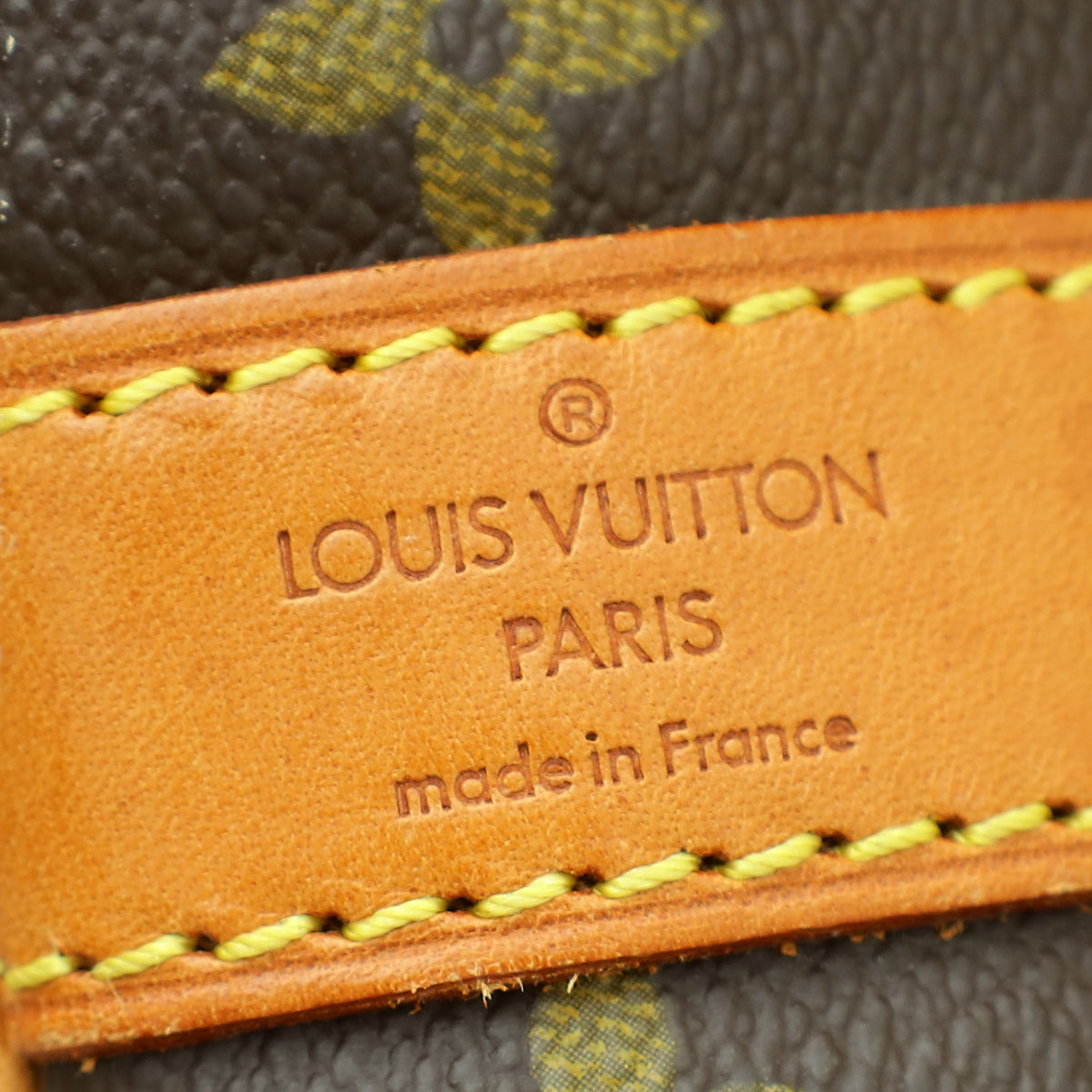 Louis Vuitton Brown Monogram Keepall Bandouliere 60 Bag