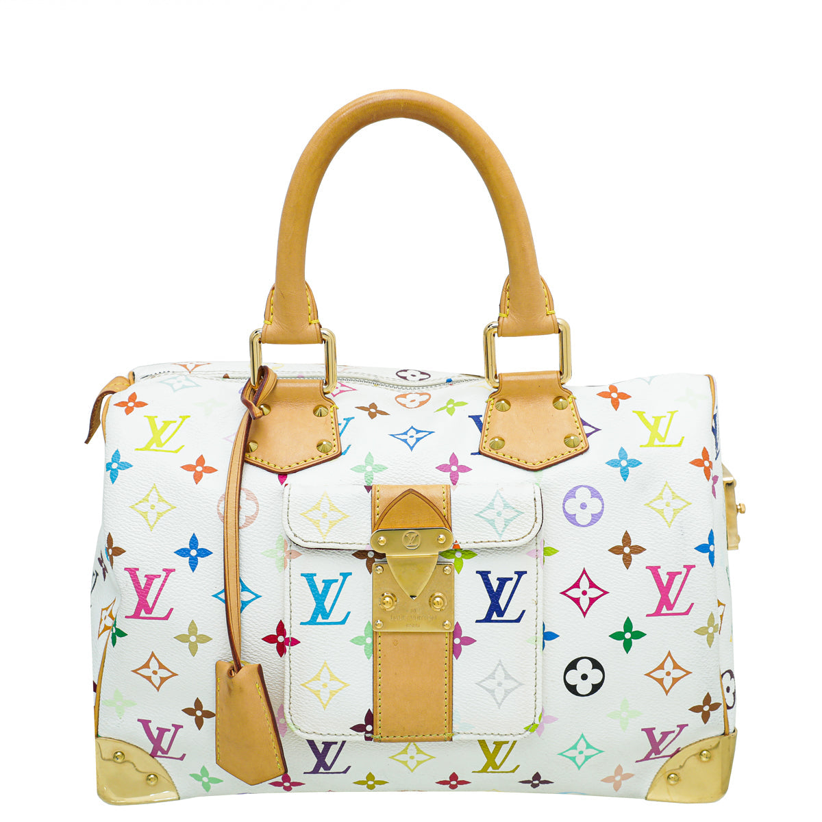 Louis Vuitton White Monogram Speedy Bag