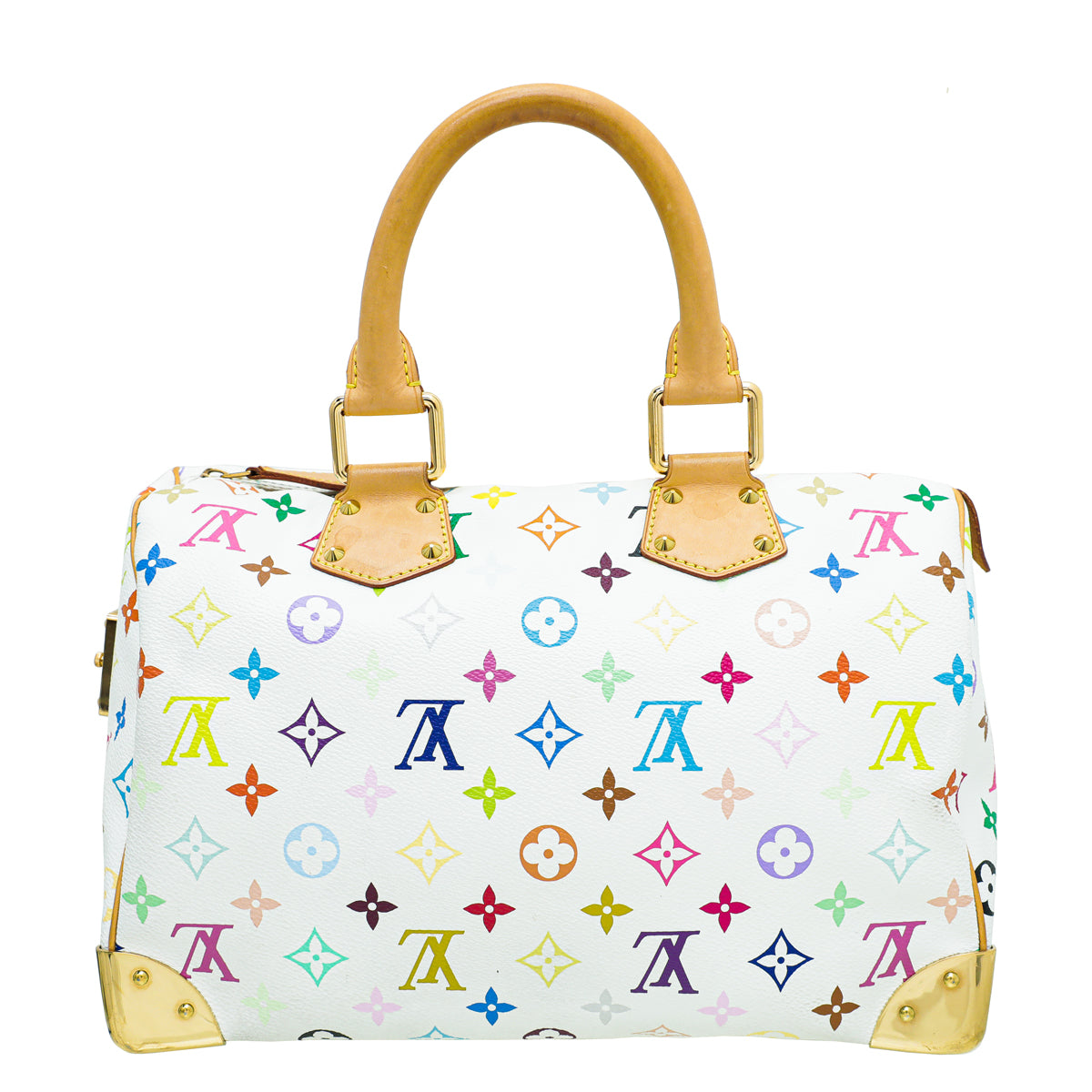 Louis Vuitton White Monogram Speedy Bag