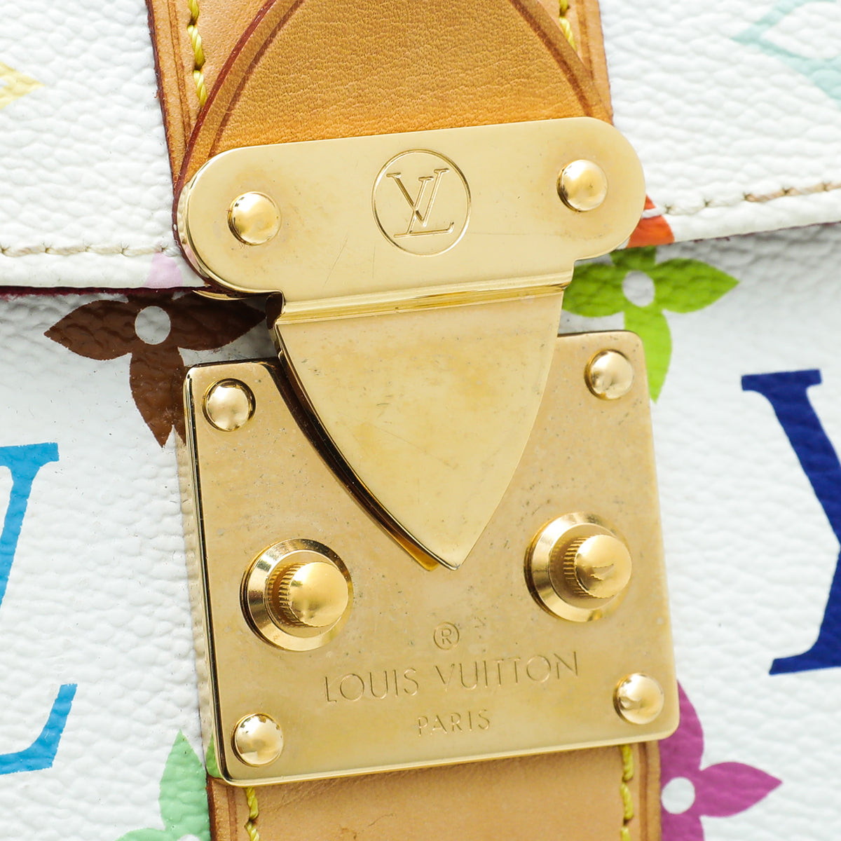 Louis Vuitton White Monogram Speedy Bag