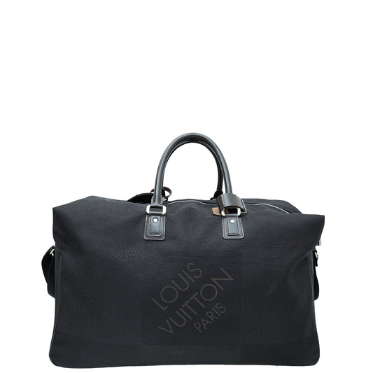 Louis Vuitton Black Damier Geant Albatros Duffel Bag W/ BP Tag